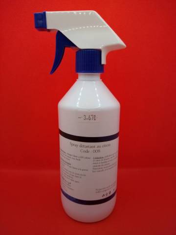 Spray dtartrant au citron