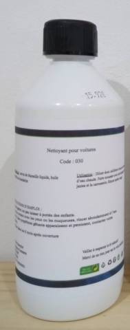 Nettoyant carrosserie et jantes