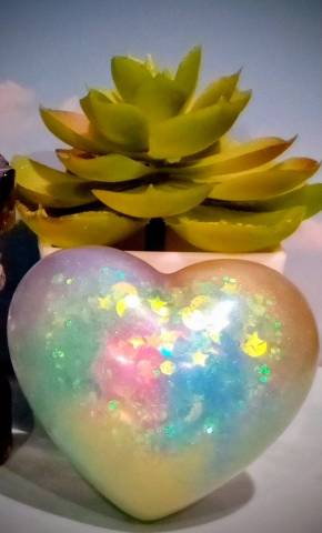 Coeur boule, presse-papier