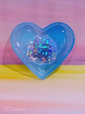 Petit plat en forme de coeur