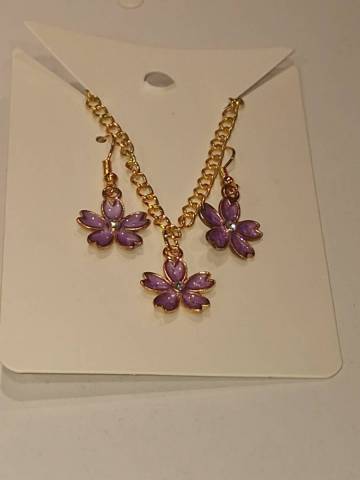 Parure fleur