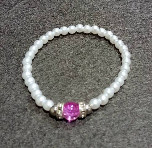 Perle de verre, sparateurs, perles acrylique