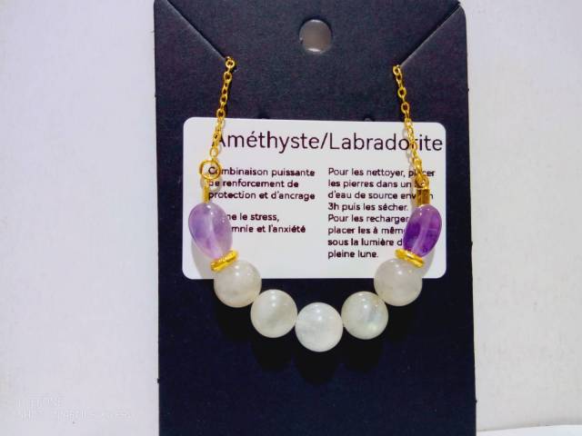 Amthyste/Labradorite
