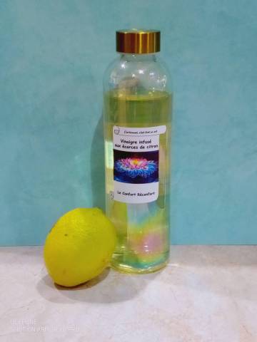 Vinaigre aux corces de citron