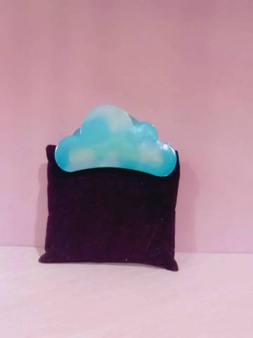 Pince  cheveux nuages 