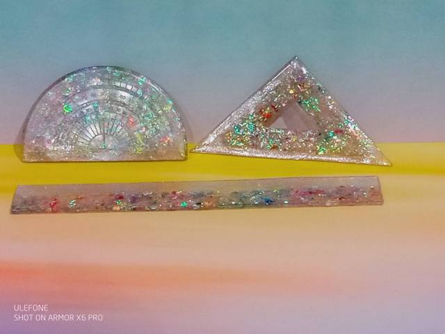 Rsine epoxyfood, paillettes et poudre mica hypoallergnique 