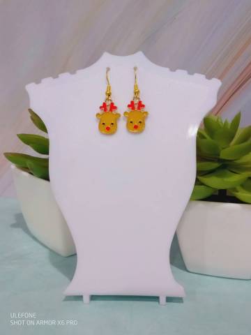 Tte de Rudolphe (jaune et rouge)