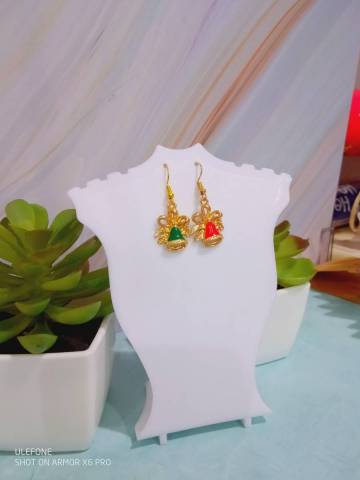 Cloches de la nativit (rouge-vert)