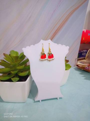 Cloches de la nativit (rouge-vert-blanc)